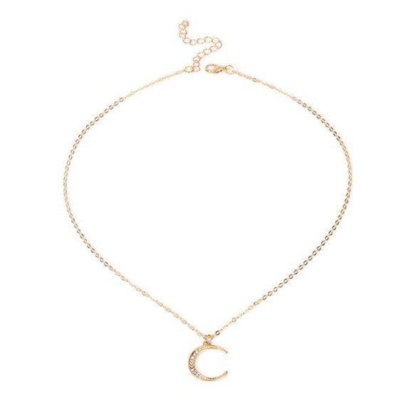 The Wild Clover Jewelry - ❌SOLD OUT❌ TO THE MOON AND BACK GOLD NECKLACE